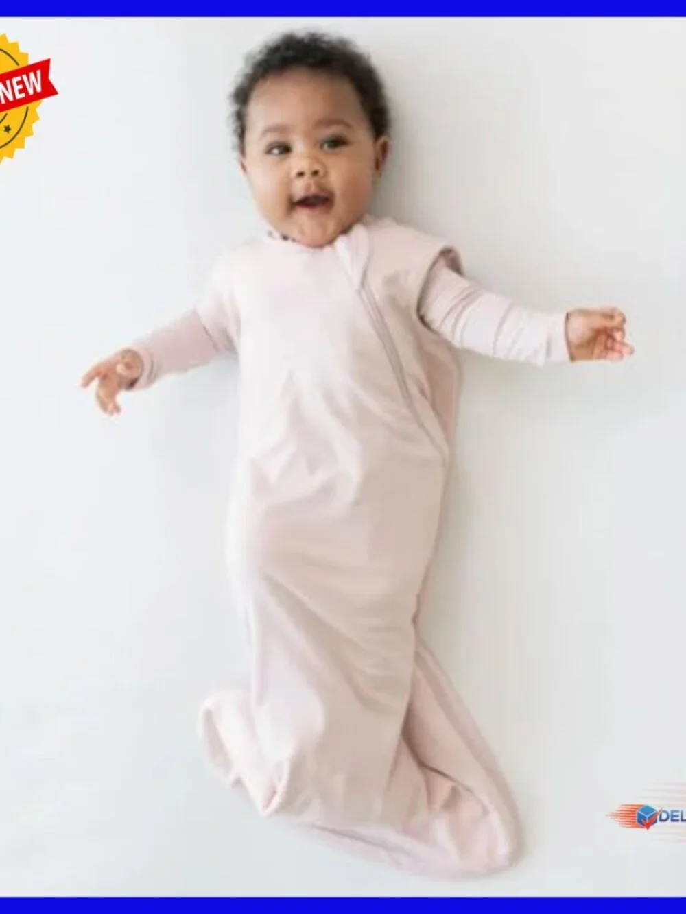 Medium Bamboo Rayon Sleep Bag for Babies, Sleeveless Wearable Blanket